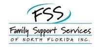 The FSS (Family Support Services) of North Florida professional logo to represent their charter membership status with the National Center for Community-Based Child Welfare. 