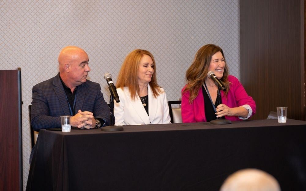 Scott Lundy, Paula Fleming, and Susanne Cole - members of the executive leadership team in the National Center for Community-Based Child Welfare - serve as presenters at the 2024 annual symposium in Detroit. 